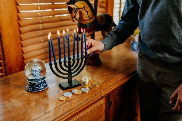 The lighting of the Menorah must take place after sundown during the celebration of Hanukkah